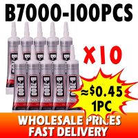 【hot】✎  100pcs B7000 Glue Transparent Repair Jewelry Diy Accessories Adhesive Multipurpose With Needle 15ml