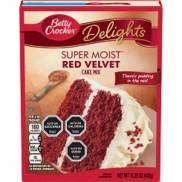 Bột Bánh Red Velvet Cake Mix Super Moist Betty Crocker 432g