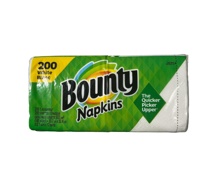 Bounty Napkins , 200 1Ply Lazada PH