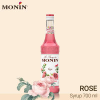 MONIN Rose Syrup 700ml น้ำเชื่อมกลิ่นกุหลาบ ปริมาณ 700 มิลลิลิตร