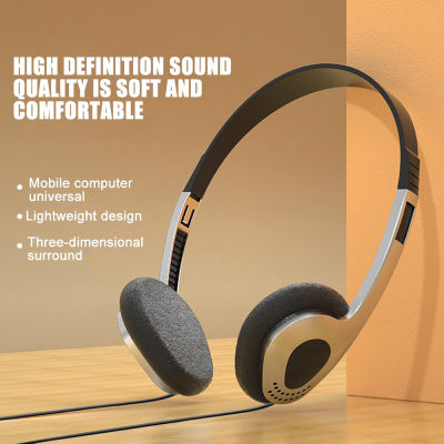 ชุดหูฟังย้อนให้นึกถึงสมัยก่อนหูฟัง MP3แนวสปอร์ตชุดหูฟังแฟชั่นสำหรับถ่ายภาพสำหรับหูฟังน้ำหนักเบาหูแจ็ค3.5มม. เสียงธรรมชาติที่เบสพิเศษและชัดเจน