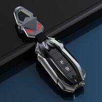 สังกะสีอัลลอยด์กุญแจรถระยะไกลฝาครอบ Mitsubishi Xpander Pajero Triton Pander Lancer Key Case Cover