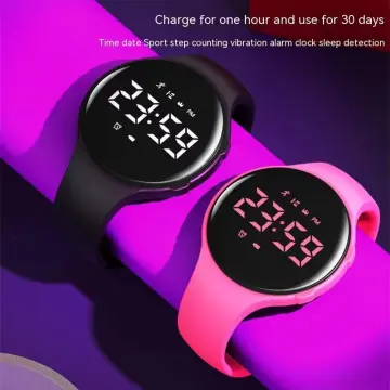 Source Children 30 60 90 minutes vibrating wristband countdown timer kids  led watch with repeat reminder on m.alibaba.com