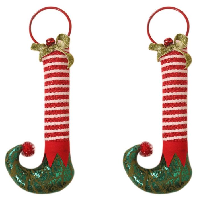 creative-elf-feet-hanging-hoops-door-knockers-christmas-new-year-decoration-christmas-decoration-for-home