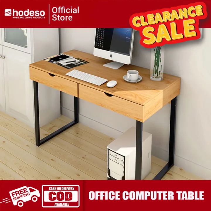 Hodeso Desktop Computer Desk Table Laptop Office Desk Study Table