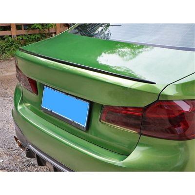 Universal สปอยเลอร์อุปกรณ์เสริมสำหรับ BMW 5 Series F10 G30 PU วัสดุรถ Trunk สีดำด้านหลัง Lip WING Tail Refit Body Kit V สไตล์