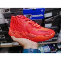 AU HOT 【Original】 PM* Lamelo- Ball Mens Fashion รองเท้าบาสเก็ตบอล RedOrangeBlack Sports Shoes {Limited Time Offer}