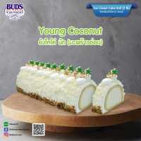 BUDS Ice Cream Cake Roll Young Coconut 2 lb  **ราคาสินค้ารวมค่าจัดส่ง**