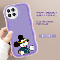 Diorcase สำหรับ OPPO A96 5G A94 A92 A95 A83 A9 2020 OPPO นีโอนิ่มแฟชั่นลายการ์ตูน Mikey เคสโทรศัพท์มือถือกันกระแทก