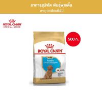 Royal Canin Poodle Puppy 500g อาหารเม็ดลูกสุนัข พันธุ์พุดเดิ้ล อายุต่ำกว่า 10 เดือน (Dry Dog Food, โรยัล คานิน)