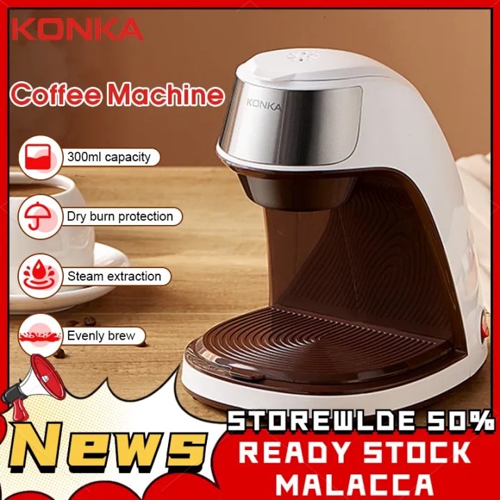 KONKA Coffee Machine For Office Home KONKA Mini Coffee Maker Automatic