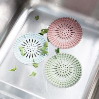 Kitchen Silicone Sink Drain Stopper / Bathroom Bathtub Hair Strainer Filter / Anti-blocking Floor Drain / Toilet Floor Filter / Shower Outfall Strainer Sink Filter Hair Catcher