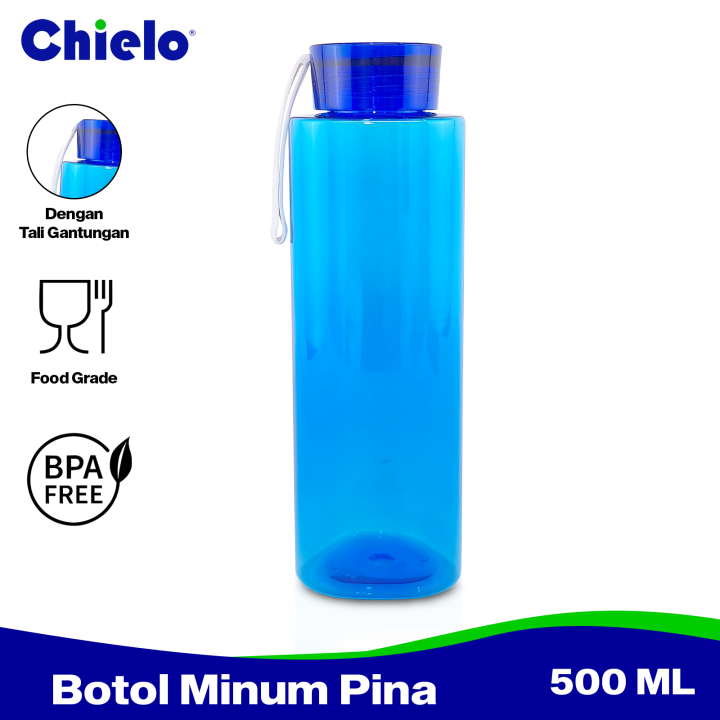 Chielo Botol Minum Premium Plastik 500 Ml Pina Water Bottle Bpa Free Chi Pina Lazada Indonesia 4032