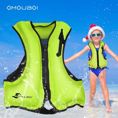 Buoyancy Vest Safety Vest Blows Portable Inflatable Adult Children Bathing Suit Life Jacket  Life Jackets