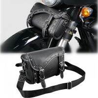 ♞NICECNC กระเป๋าถือมอเตอร์ไซค์สำหรับ Harley KTM Duke 390กระเป๋าสะพายหนังลำลองสำหรับผู้ชายอุปกรณ์เสริมมอเตอร์ไซค์อเนกประสงค์