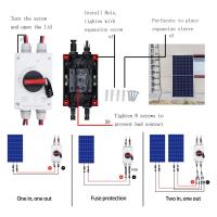 ตัวแยกวงจรไฟฟ้าโซลาร์เซลล์ทนอุณหภูมิสูง DC1000V สวิตช์แยกกระแสตรงพลังงานแสงอาทิตย์แบบเชื่อมต่อที่ปลอดภัยสำหรับระบบ Off Grid