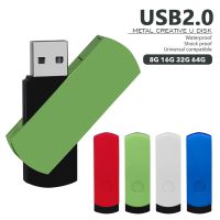 New fashion mini metal usb flash drive 64GB 32GB 16GB 8GB 4GB Pen Drive portable 128GB usb 2.0 usb stick Storage flash disk