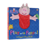 Peppa Pig play with peppa hand puppet book