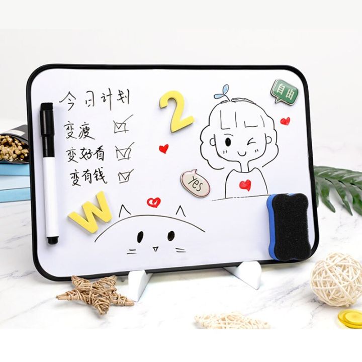 a4-magnetic-erasable-whiteboard-paper-double-side-dry-erase-message-drawing-writing-for-kids-sadhu-board-school-office-supplies