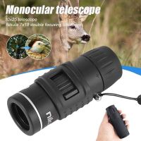 Mini Pocket Monocular Nikula 7x18 Double Focusing Telescope Handy Optics Scope for Outdoor Camping Scope Zoom Mini Telescope