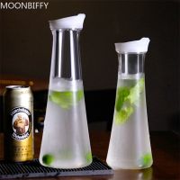 Transparent Water Bottle Edible Juice Bottle Plastic Juice Water Jug Ice Tea With Lid Water Jug Drinkware