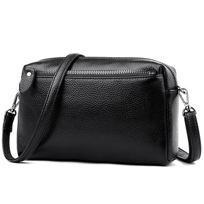 Genuine Leather Women Small Bag 2021 New Luxury Multi-Layer Fashion Crossbody Bags for Women Soft Leather Shoulder Messenger Bag