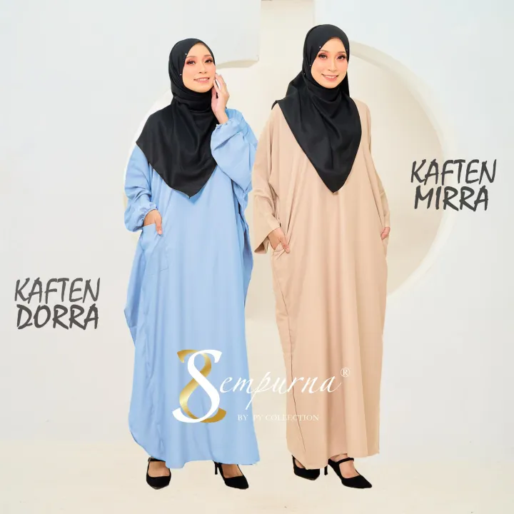 KAFTAN VIRAL 🔥🔥🔥 COMO CREPE / KAFTANS JUBAH MUSLIMAH : JENAMA SEMPURNA ...