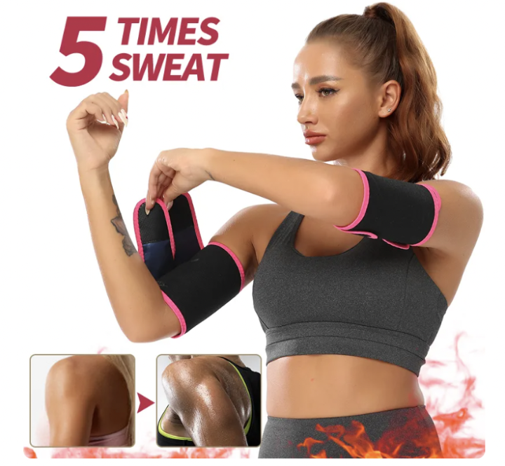 Women's Arm Trimmers Sauna Sweat Bands for Slimming, Cellulite