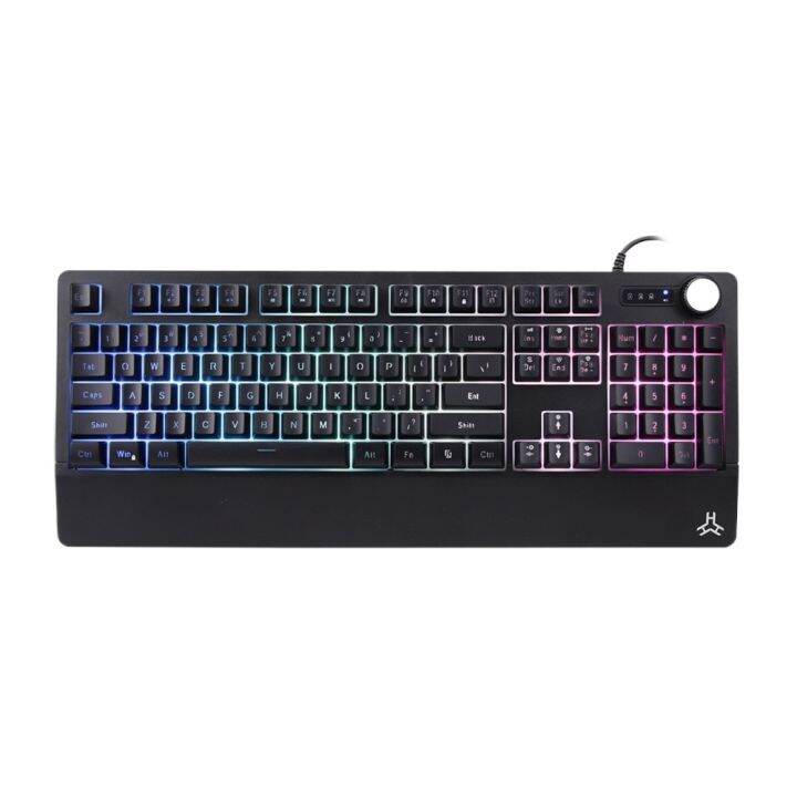 RAKK Sari V2 RGB Usb Builtin Wristrest Doubleshot Keycaps Gaming