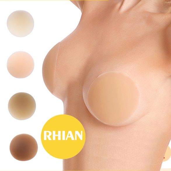 Rhian Reusable Silicone Nipple Cover Bra Pad Skin Adhesive Gel