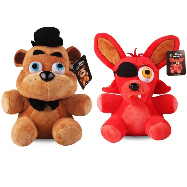 18cm Five Nights at Freddy Bear Fox Bonnie Chica Golden Freddy