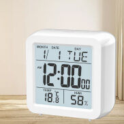 Hot Lcd Để Bàn Kỹ Thuật Số Đồng Hồ Báo Thức Có Lịch Báo Thức Đồng Hồ Phòng