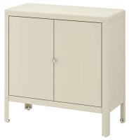 KOLBJÖRN Cabinet in/outdoor, beige, 80x81 cm (โคลบเยิร์น ตู้ ภายใน/กลางแจ้ง, เบจ, 80x81 ซม.)