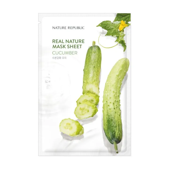 NATURE REPUBLIC Real Nature Cucumber Mask Sheet
