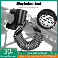 【CW】 Helmet Wire Rope Lock Anti-theft Mountain Cycling Cable Motorcycle Outdoor Padlock