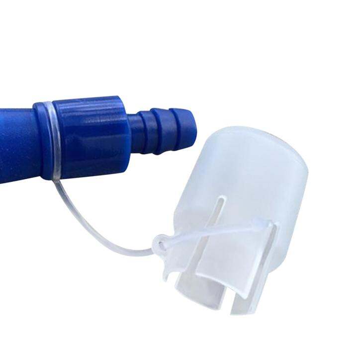 ZYAire Hydration Bladder Bite Valve Mouthpiece Replacement, TPU Nozzle with Cap Protector for