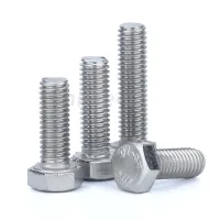 M5 Hexagon Head Bolts Stainless Steel Fully Threaded Screws