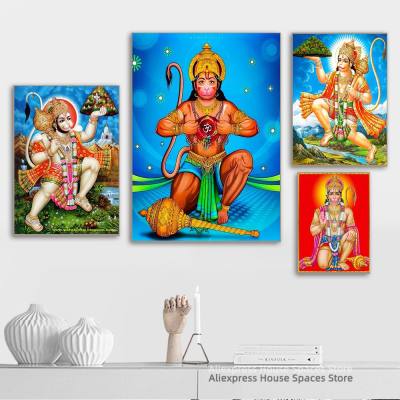 Xiaotrangwu 1ชิ้น Premium Hanuman God ผ้าใบโปสเตอร์-ประณีต Wall Art สำหรับ Home &amp; ห้องนั่งเล่น-High-End ศาสนา Decor พิมพ์