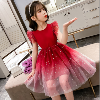 Girls Clothes Dress 2023 New Summer Princess Dresses Flying Sleeve Kids Dress Unicorn Party Girls Dresses Children Clothing 2-8Y  by Hs2023