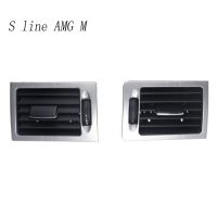 Car Styling Air Panel Outlet Back Air Vent Cover Stickers For Mercedes Benz C Class W204 C180 C200 Interior Auto Accessories LHD