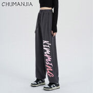 CHU MAN JIA women s sweatpants Casual pants for women high