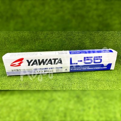 🇹🇭 YAWATA 🇹🇭 ลวดเชื่อม รุ่น L-55 (4.0x400 MM.) ARC WELDING ELECTRODE 490 N/MM2 HIGHT TENSILE STRENGTH (กล่องน้ำเงิน) เครื่องเชื่อม เครื่องมือช่าง จัดส่ง KERRY 🇹🇭