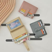 Trendy Card Wallet Stylish Card Holder Slim Leather Card Case Minimalist Card Wallet Womens Card Holder Wallet