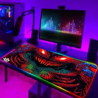 Steelseries Rgb แผ่นรองเมาส์ Xxl แผ่นรองแล็ปท็อปแผ่นรองเมาส์สำหรับเล่นเกม,แผ่นรองเมาส์เล่นเกมสาว0แป้นพิมพ์เรืองแสงแผ่นรองจาน Mausepad Cs Go