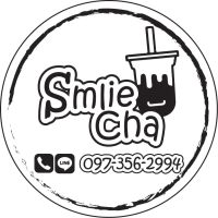 smile cha สติ๊กเกอร์แก้วแบบใส กันน้ำ