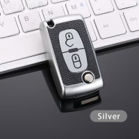 TPU Leather Car Key Remote Flip Key Shell Case CE0523 CE0536 For Peugeot 308 207 307 3008 5008 807 For Citroen C2 C3 C4 C5 C6 C8