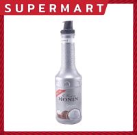 SUPERMART Monin Coconut Fruit Based Preparation (Puree) 1,000 ml. มะพร้าว ฟรุ๊ต เบส เพรพเพอเรชั่น (ผลิตภัณฑ์สมูทตี้และแต่งหน้าขนม) ตรา เลอ ฟรุ๊ต เดอ โมนิน 1,000 มล. #1108183