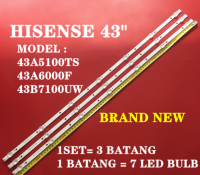 43A5100TS / 43B7100UW เขา43นิ้วไฟเรืองแสงทีวี LED (LAMPU TV ) 43 "BACKLIGHT 43A5100