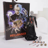 ภาพยนตร์คลาสสิก NECA Hellraiser เขาจะฉีกจิตวิญญาณของคุณออกจากกัน Ultimate Pinhead Action Figures ของเล่นสะสมของเล่นของขวัญตุ๊กตา