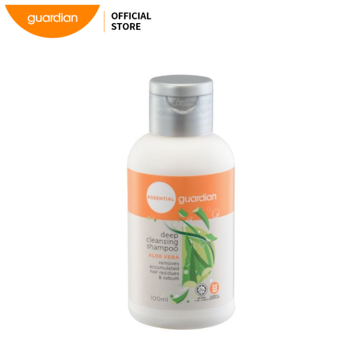 Guardian Essential Aloe Vera Deep Cleansing Shampoo 100ml Lazada